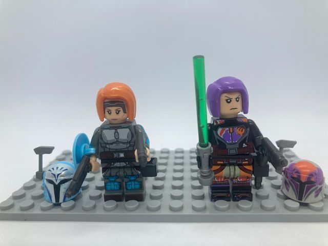 Lego compatible Star Wars Bo Katan y Sabine Wren