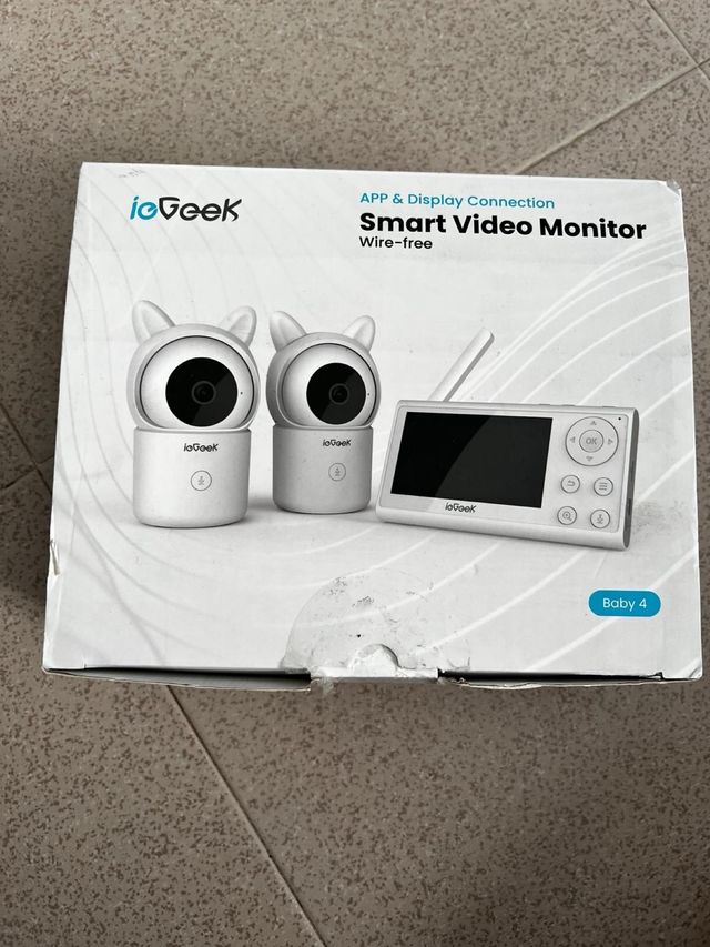 Monitor Bebé iGeek 2 Cámaras 1080P