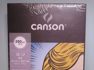 3 blocs Canson Illustration A4 250g