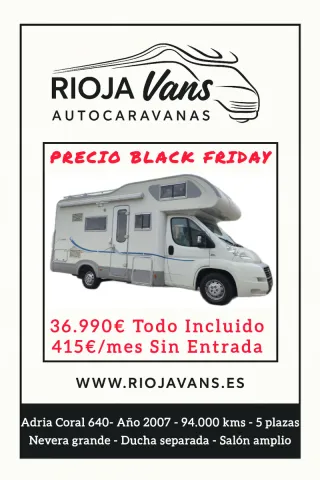 Autocaravana Adria Coral 640