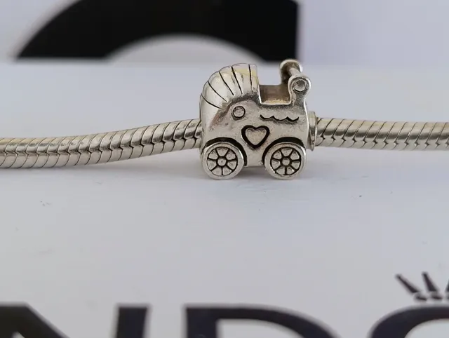 Charm Pandora Carrito Bebé Plata
Descatalogado 