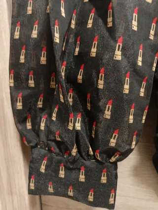 Body Zara estampado pintalabios