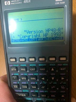 Calculadora Gráfica HP 48GX Programable