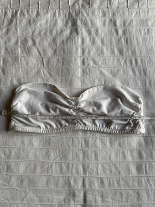 Sujetador de banda blanco