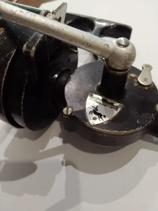 Carrete de pesca vintage