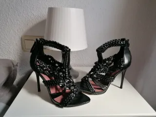 Zapatos tacón Zara mujer talla 37