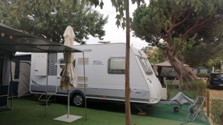 Traspaso parcela con caravana