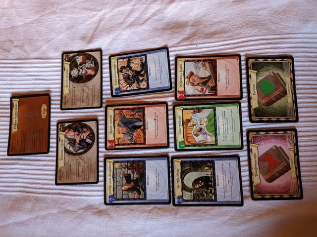 Carte da gioco di carte collezionabili di Harry Potter