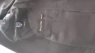 Traje de chaqueta caballero Massimo Dutti negro.