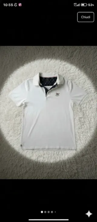 Polo Paul & Shark Bianca XXL