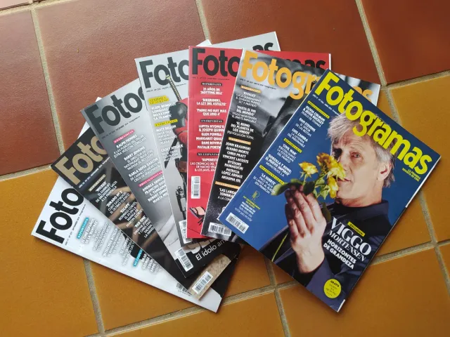 Lote 7 revistas cine Fotogramas 2024