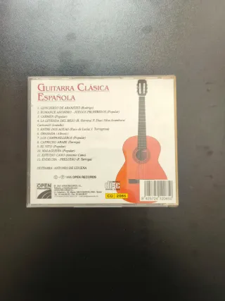 CD Guitarra Clásica Española - Antonio De Lucena