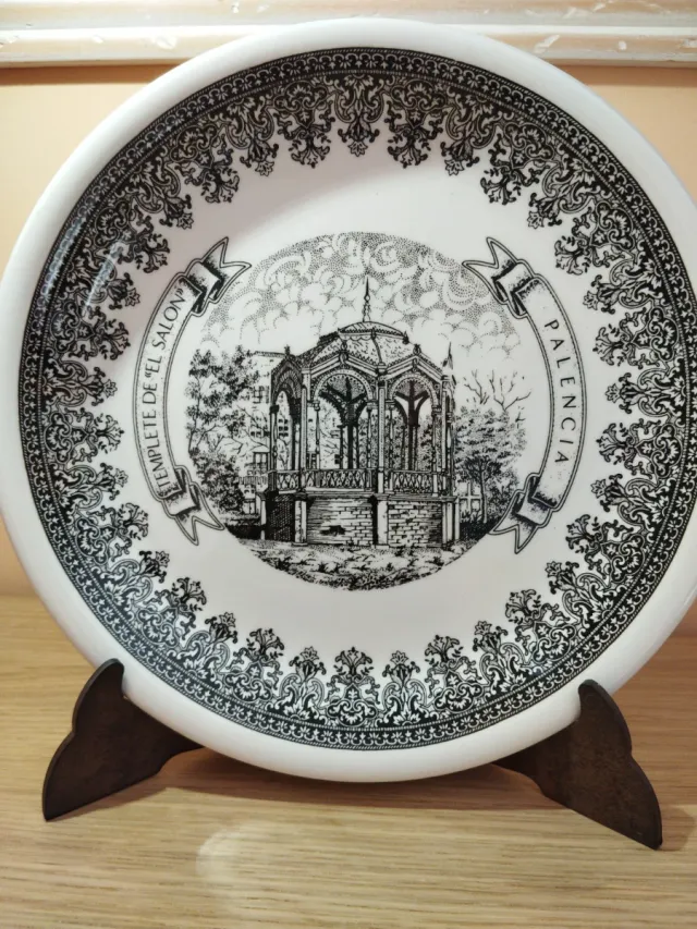 Plato decorativo El Salón Palencia