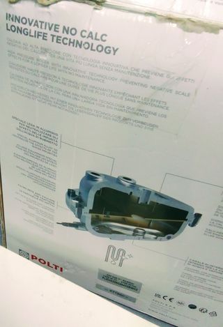 Plancha vapor POLTI con caldera