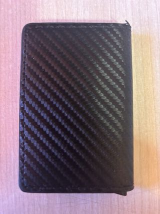 Portafoglio carbon fiber texture