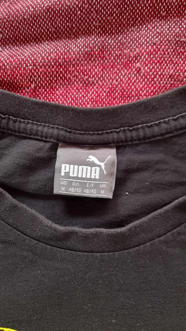 Camiseta Puma Negra Talla M