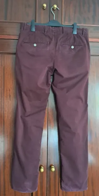 Pantalones Chinos Mango Marrón Talla XXL