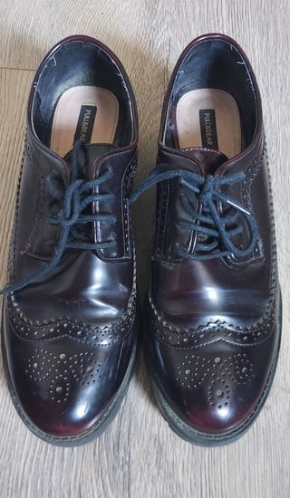 Mocasines Pull&Bear Burdeos