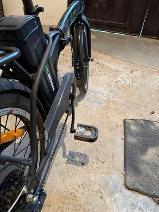 Bicicleta eléctrica plegable Youin Amsterdam Negra