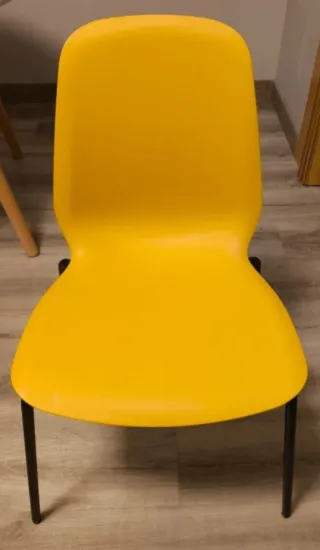 2 Sillas Amarillas Ikea