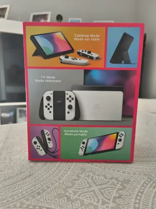 Custodia viola OLED per Nintendo Switch