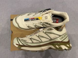 Salomon XT-6 Beige/Verde Militar 45 1/3