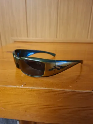 Gafas Arnette Verdes y Doradas