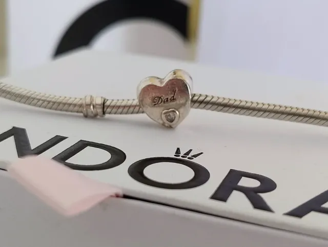 Charm Pandora Corazón Dad