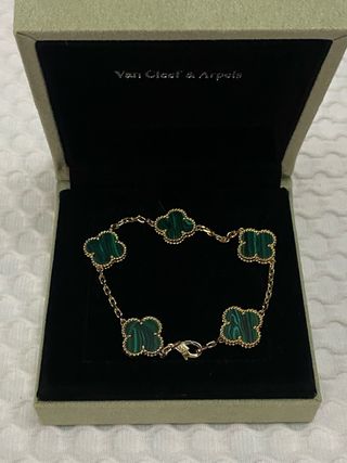 Pulsera Van Cleef & Arpels Verde Malquita