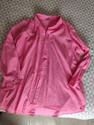 Blusa Janina Rosa Mujer Talla 46 Nueva