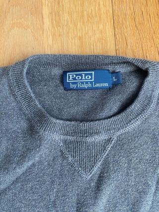 Jersey Polo Ralph Lauren Gris Talla L