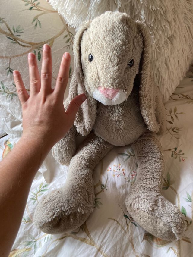 Peluche suave de conejo