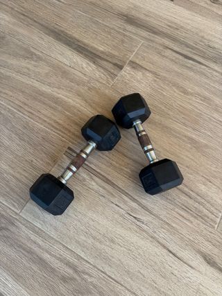 Pack 2 Mancuernas Hexagonales 