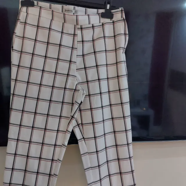 Pantalones a cuadros talla M