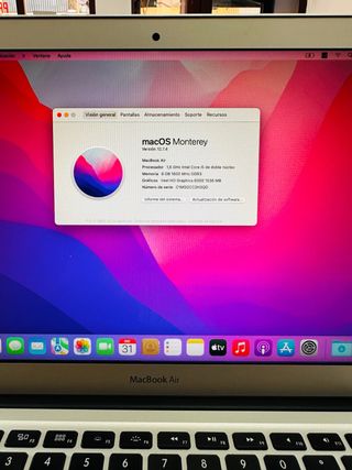 MacBook Air 2017 128GB 8GB RAM i5