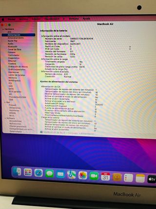 MacBook Air 2017 128GB 8GB RAM i5