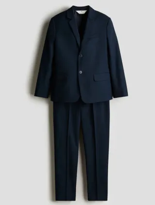 Traje de niño azul