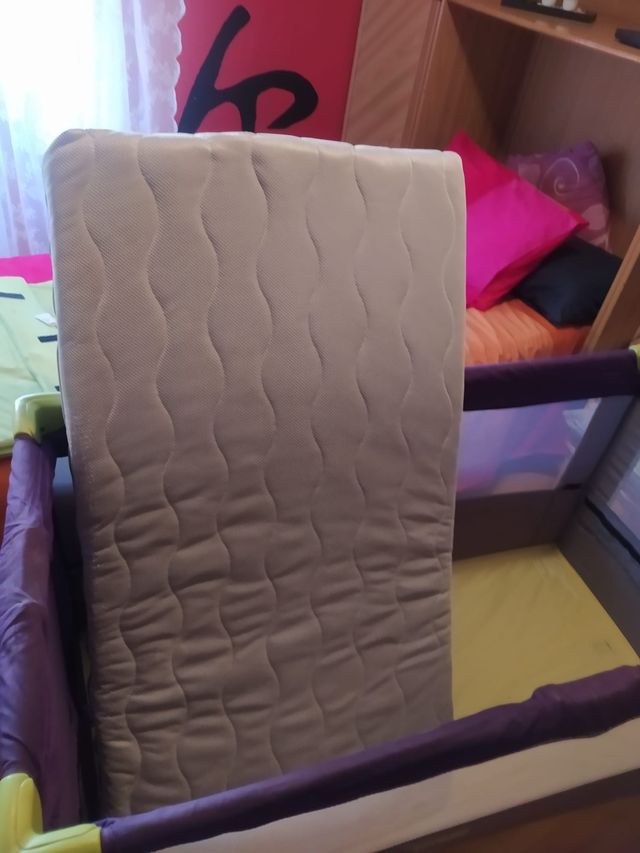 Parque cuna de viaje plegable