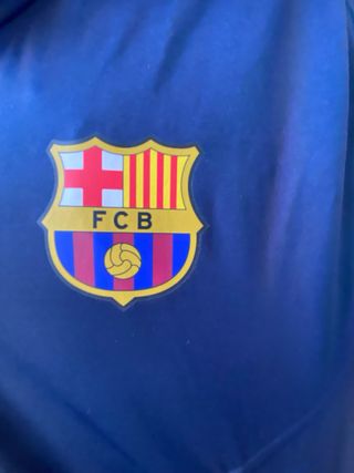 Chaqueta Cortavientos Barça Nike Azul Multicolor