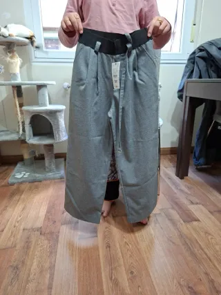 Pantalón gris niña talla 10 (140cm)