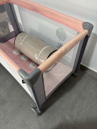 Cuna de viaje MS + Colchón 120x60
