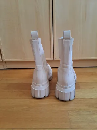 Botas blancas plataforma