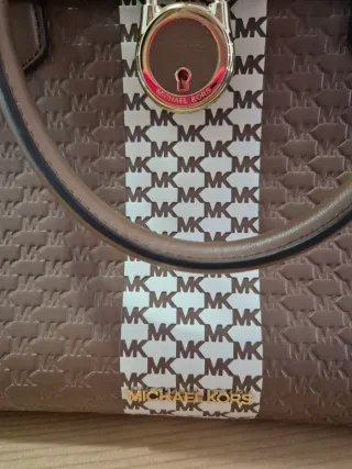 Bolso Michael Kors Marrón y Dorado