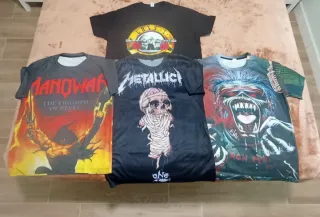 Pack Camisetas Heavy Metal
(PRECIO POR TODAS)