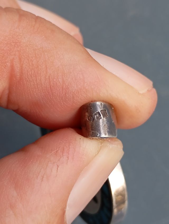 Colgante Plata Mexico Malachite y turquesa