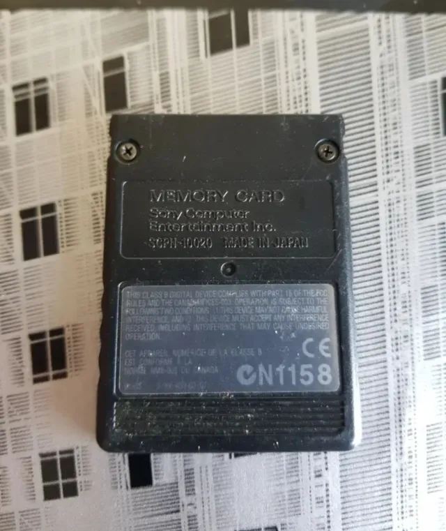 Tarjeta Memoria PS2 8MB Sony MagicGate