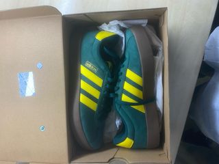 Zapatillas Adidas VL Court 3.0 Verdes y Amarillas