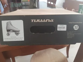 Patines Artísticos Tijuana Talla 32 Blancos
