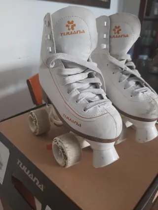 Patines Artísticos Tijuana Talla 32 Blancos