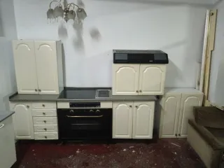 Cocina: Horno, Vitrocerámica y Extractor